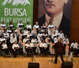 Bursa Kent Konseyi’nde engellilere moral gecesi