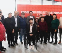 Başkan Aydın engelli bireylerle bir araya geldi