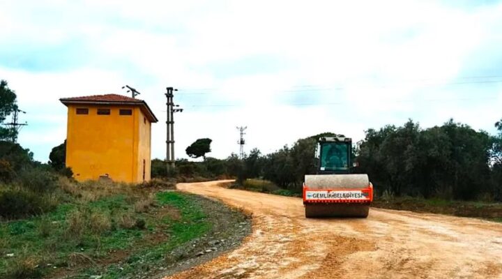 Gemlik’te arazi yolları açılıyor