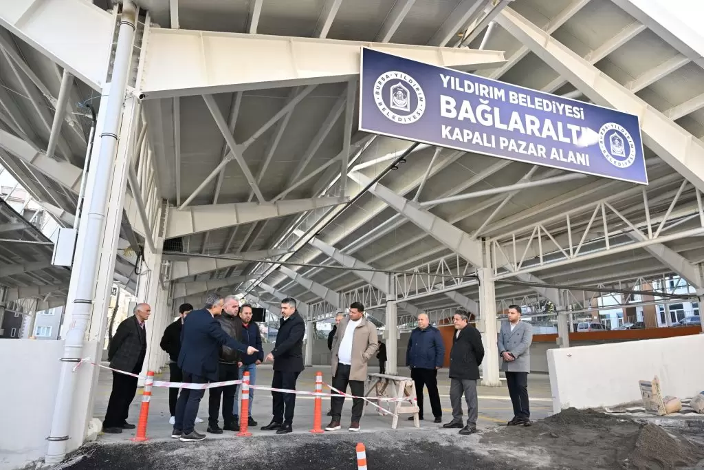 Yıldırım’da ‘Bağlaraltı Pazar Alanı’ hizmete açılıyor