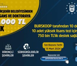 Büyükşehir’in ‘Lisansüstü tez destek programı’ sonuçlandı