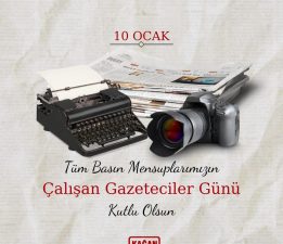 Başkan Usta’dan 10 Ocak Çalışan Gazeteciler Günü mesajı