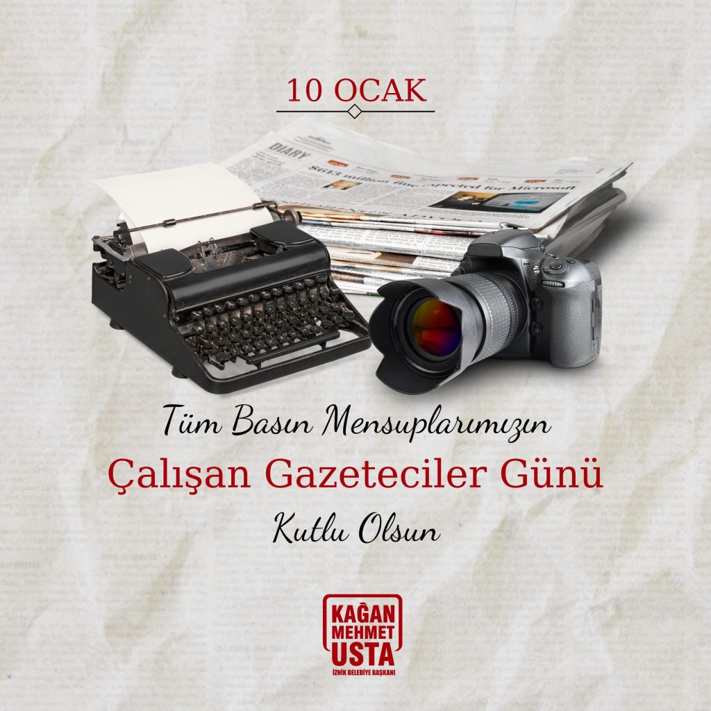 Başkan Usta’dan 10 Ocak Çalışan Gazeteciler Günü mesajı