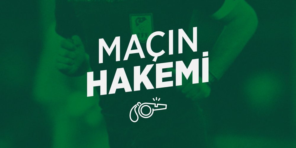 Bursaspor maçını yönetecek hakem belli oldu