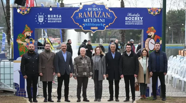 Osmangazi Atıcılar’da 1500 kişilik iftar sofrası