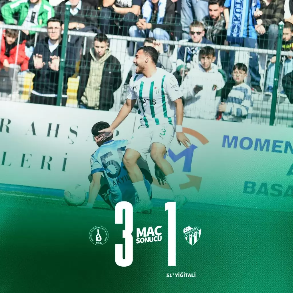 Bursaspor’a Kütahya şoku