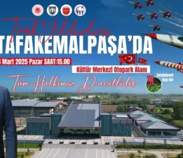 Türk Yıldızları Mustafakemalpaşa semalarında gösteri uçuşu gerçekleştirecek