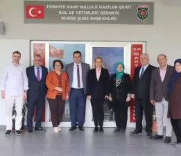 Şehit yakınları ve gazilerin talepleri A Parti Bursa’nın gündeminde