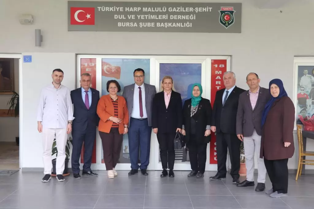 Şehit yakınları ve gazilerin talepleri A Parti Bursa’nın gündeminde