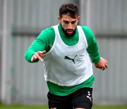 Bursasporlu futbolcular Kırşehir maçına tam konsantre