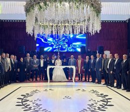 Refik Aksu’nun Oğlu Muhammet ile Ayşegül’ün Düğününe Yoğun Katılım