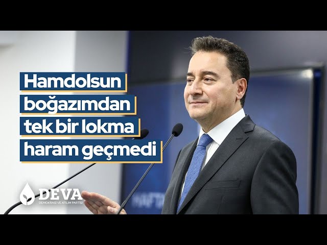 Babacan; ” Biz Ülkeyi Yönetmeye Talibiz!”