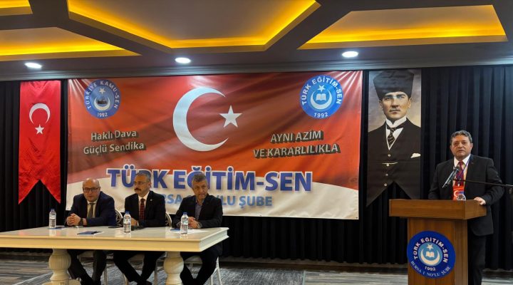 Türk Eğitim Sen Bursa’da Ömer Işıkoğlu Güven Tazeledi